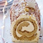 Bûche de Noël tiramisu au mascarpone