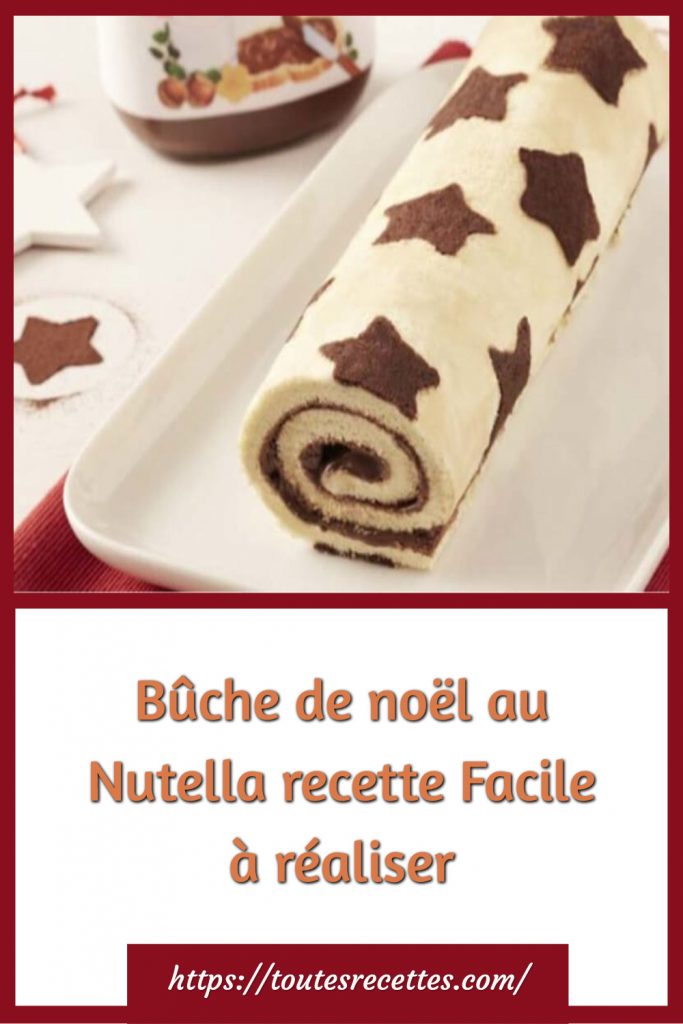 Les recettes de desserts de Noël au Nutella 