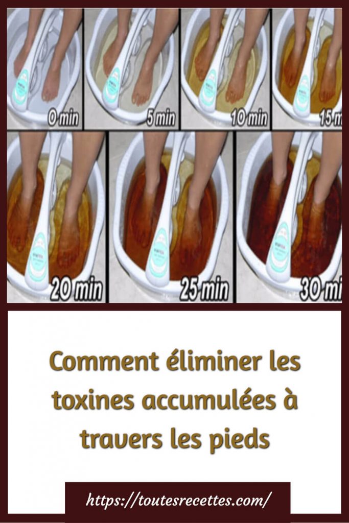 bains de pieds qui vous permettront de relaxer vos pieds, tout en purifiant votre corps