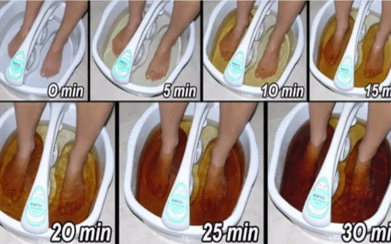 Comment éliminer les toxines accumulées à travers les pieds