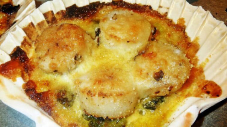 Coquille Saint Jacques Poireaux Cyril Lignac