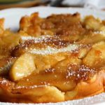Crêpe aux pommes spécialité allemande