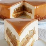 Entremets aux Pommes et au Caramel