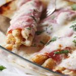 Gratin d’asperges au jambon et béchamel