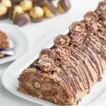 La bûche Ferrero Rocher moelleuse au Thermomix