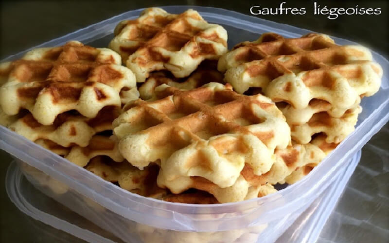 Recette gaufre liegeoise facile