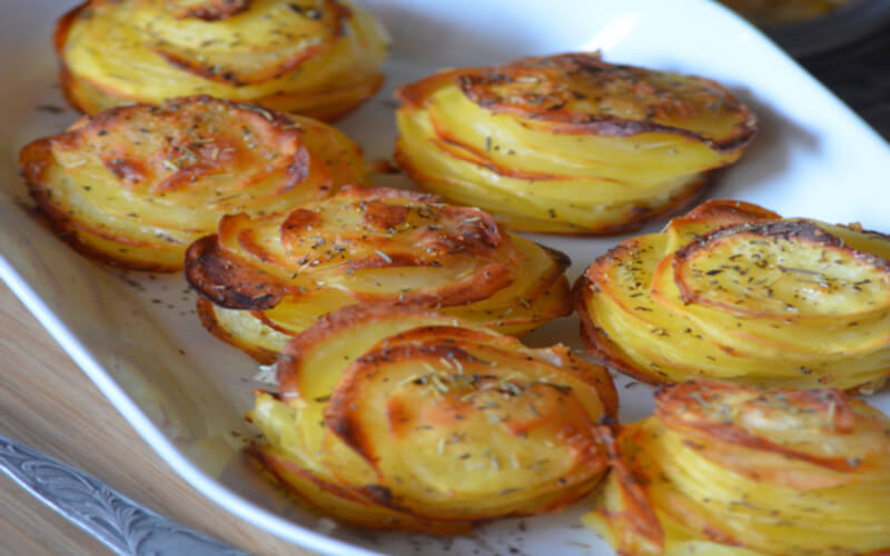 Millefeuilles de pommes de terre