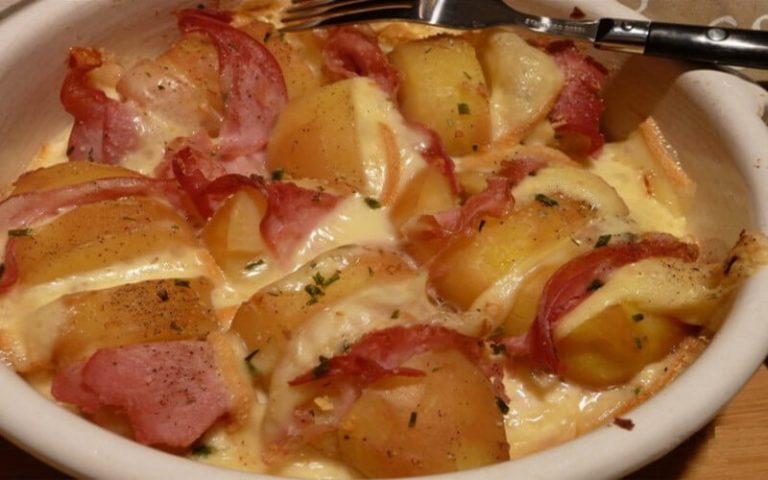 Mini Raclette au four plat hivernal par excellence