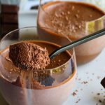 Mousse au chocolat sans sucre