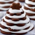 Sablés étoilés de noël au chocolat noir