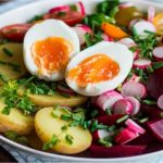 Salade complète Œuf, Betterave, Pomme de Terre