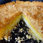 Tarte au citron, crumble coco et au yaourt