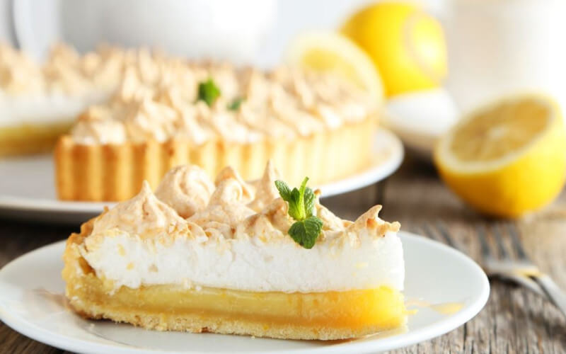 Tarte au citron meringuée simple et facile