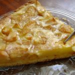 Tarte aux pommes à la crème pâtissière