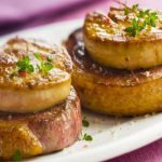 Tournedos au foie gras à la poêle