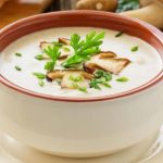 Velouté de champignons de Paris