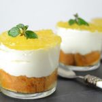 Verrines au mascarpone, ananas et rhum dessert léger