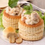 Vol-au-vent express au poulet et champignons