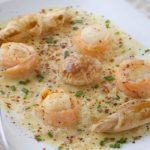 Noix de Saint-Jacques au saumon fumé