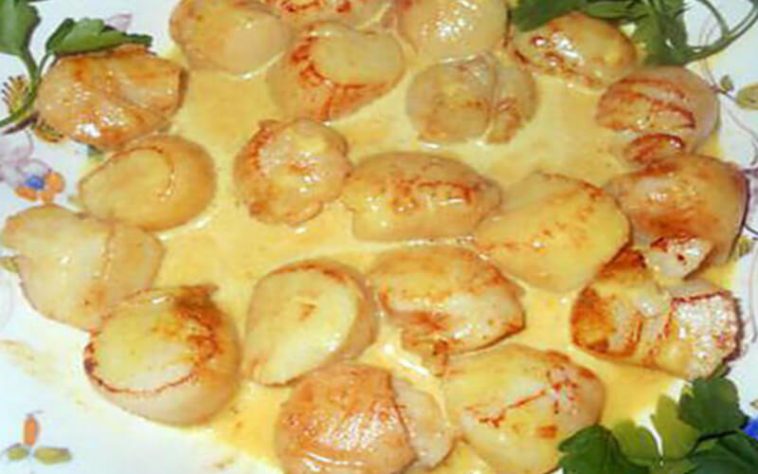 Cassolettes de noix de Saint Jacques au vin blanc – Toutes Recettes