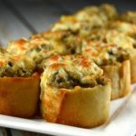 Petites bouchées aux champignons croustillantes