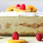 Gâteau sablé au citron sans cuisson