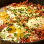 Œufs à l’espagnole repas rapide et léger