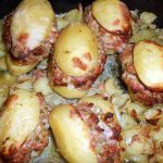 Pommes de terre farcies à la chair à saucisse
