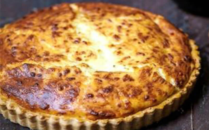 Quiche soufflée au fromage Légère et fondante