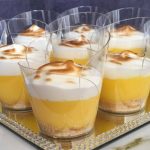 Verrines façon tarte au citron meringue