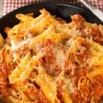 Gratin de Pâtes à la Sicilienne facile à préparer
