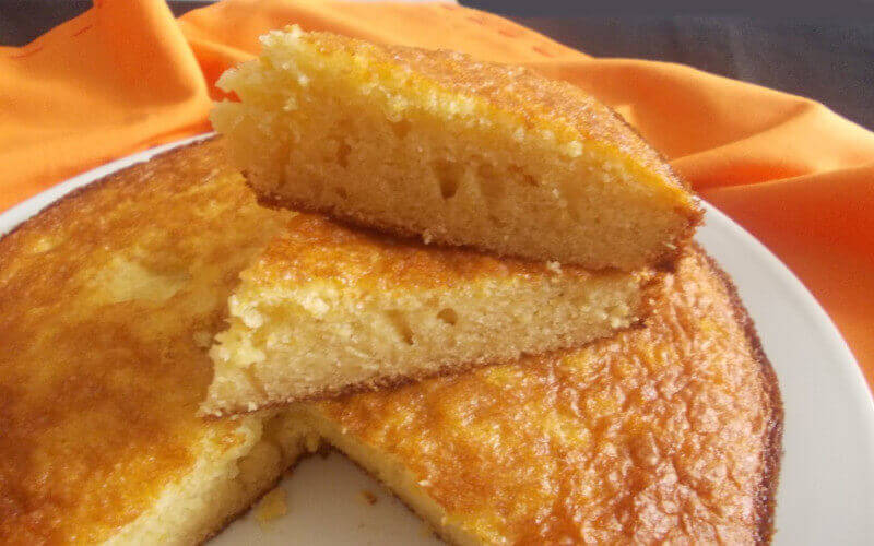 Gâteau à l'orange et yaourt facile