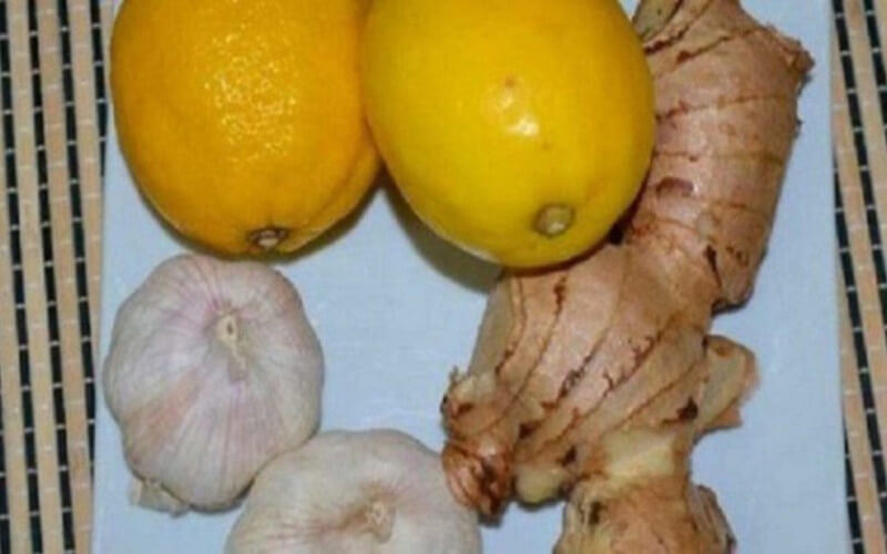 Remède naturel au citron et gingembre