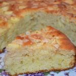 Gâteau aux pommes et aux amandes sans beurre