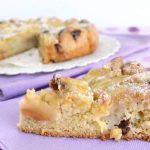 Tarte aux pommes et aux raisins secs