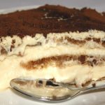 Tiramisu traditionnel au mascarpone et café