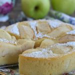 Clafoutis de pomme sans levure et sans beurre