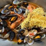 Cataplana aux fruits de mer de Cyril Lignac
