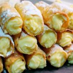 Cigares à la crème pâtissière, sans sucre, sans lait, sans gluten