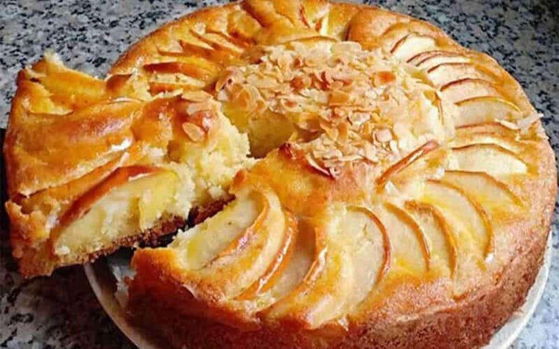 Gâteau au yaourt et pommes en temps record