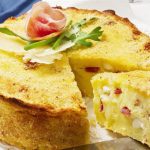 Gâteau de pommes de terre au gruyère