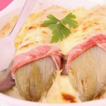 Gratin Endives au jambon et sauce fromage