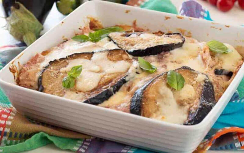 Gratin aux aubergines et pommes de terre