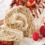 Bûche de Noël au caramel et à la vanille