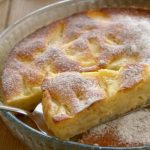 Tarte aux poires moelleuse