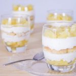 Tiramisu à l'ananas et mascarpone en verrines