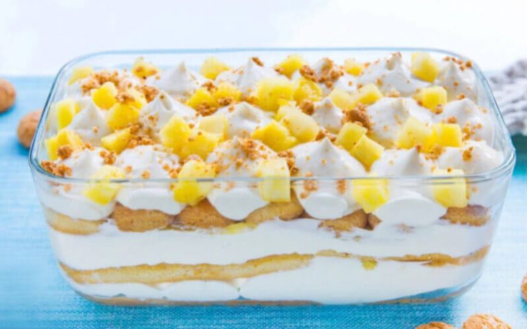 Tiramisu à l’ananas une variante exotique