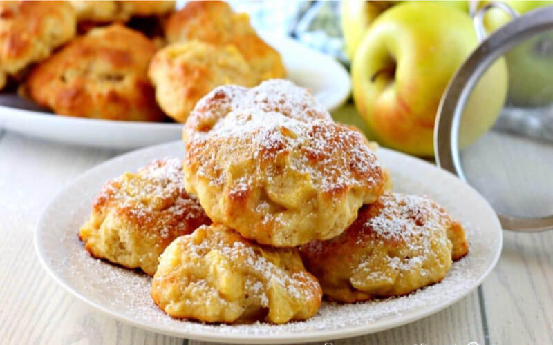 Biscuits aux pommes selon Cyril Lignac