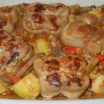 Paupiettes de porc aux légumes