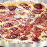 Clafoutis aux Fraises dessert ancien